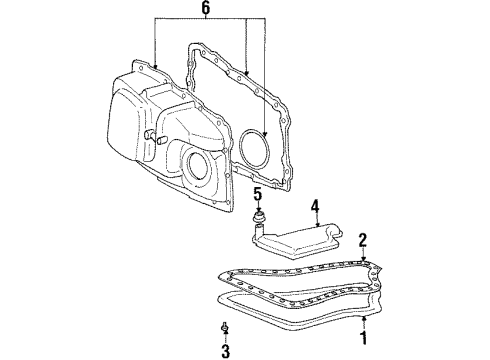 1999 Buick Riviera Automatic Transmission Diagram