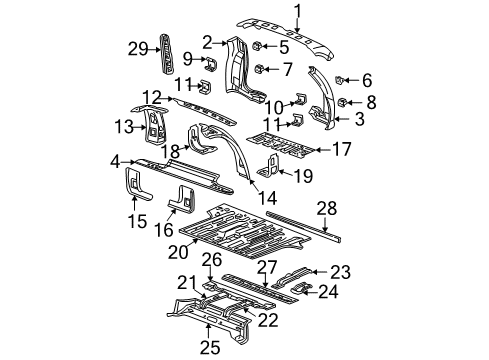 2000 Chevy Tahoe Relief Valve Diagram for 15816854
