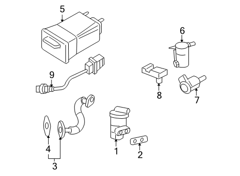 2006 Buick Terraza EGR System Diagram
