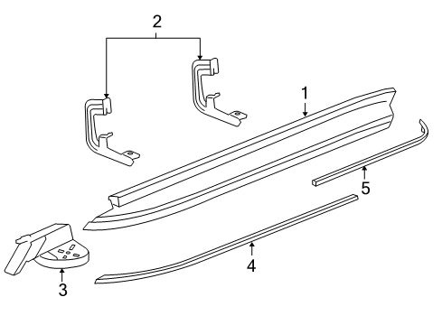 2013 Chevy Tahoe Running Board Diagram 6 - Thumbnail