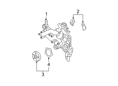 2008 Pontiac Grand Prix Water Pump Diagram 2 - Thumbnail