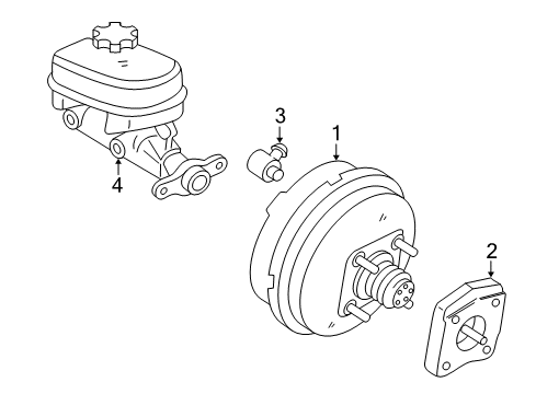 2002 Pontiac Bonneville Dash Panel Components Diagram