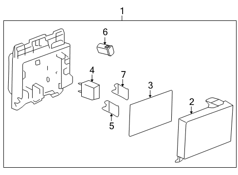 2007 Saturn Aura Electrical Components Diagram 4 - Thumbnail