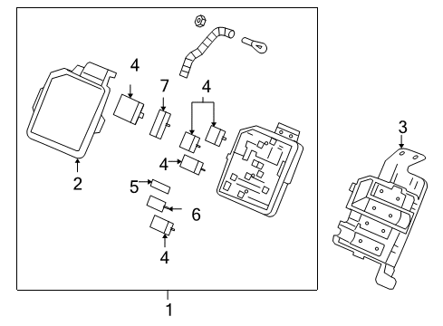 2014 Chevy Impala Limited Fuse & Relay Diagram