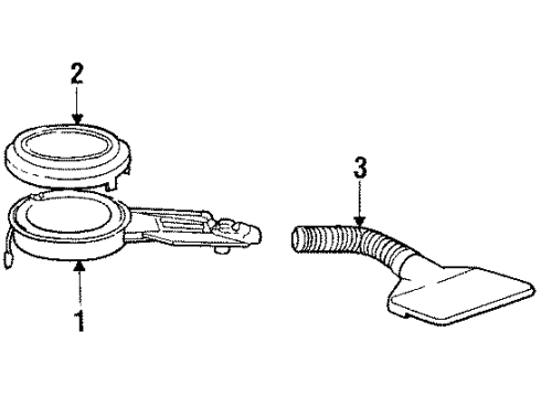 1984 Chevy Cavalier Air Inlet Diagram