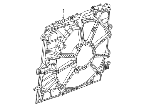 2024 Cadillac CT5 Cooling Fan Diagram 3 - Thumbnail