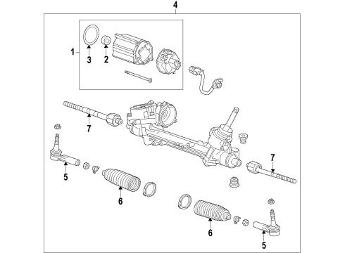 2011 Buick Regal Steering Gear & Linkage Diagram 2 - Thumbnail