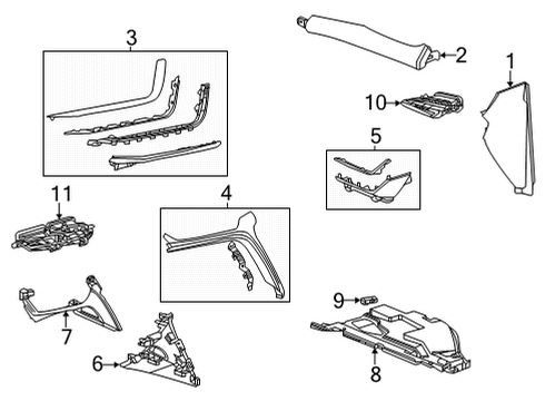 2023 Buick Envision Instrument Panel Components Diagram 2 - Thumbnail