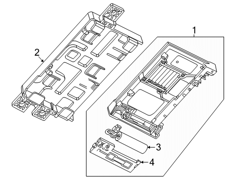 2025 Cadillac OPTIQ Communication System Components Diagram