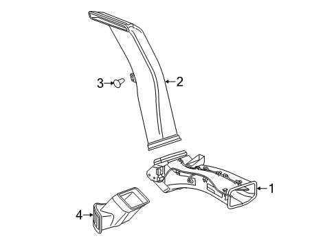 2019 Chevy Suburban Ducts Diagram