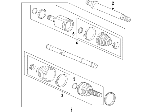 2017 Chevy Trax Front Axle Diagram