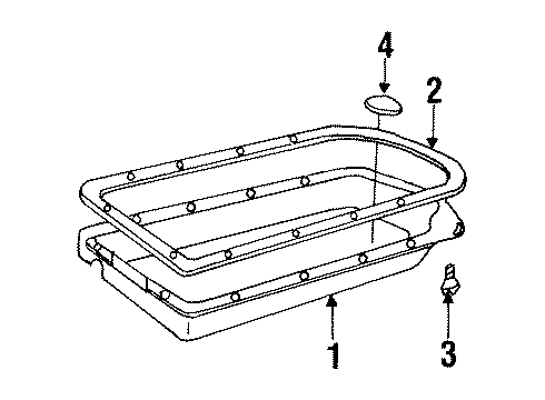 1993 Chevy Blazer Transmission Components Diagram