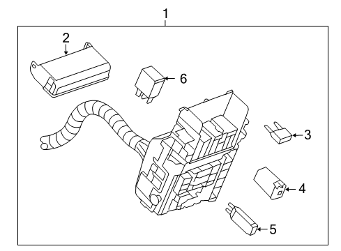 2012 Buick Regal Fuse & Relay Diagram 2 - Thumbnail