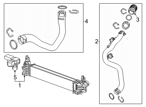 2025 Chevy Trax Intercooler Diagram