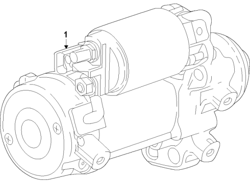 2024 Chevy Traverse Limited Starter Diagram 2 - Thumbnail