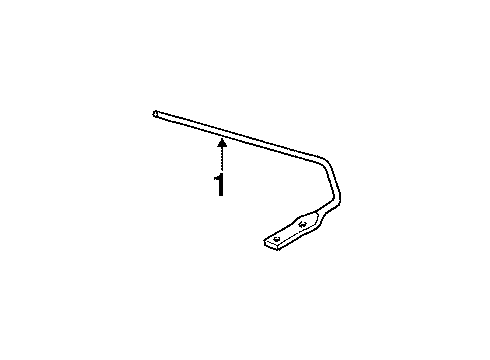 1984 Buick Electra Stabilizer Bar & Components Diagram 3 - Thumbnail