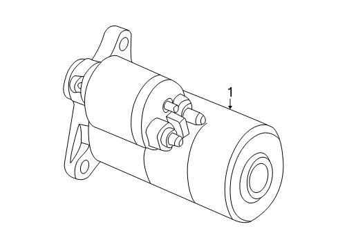2003 Saturn Ion Starter Diagram 2 - Thumbnail