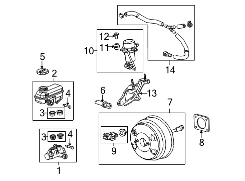 2011 Chevy Equinox Vacuum Hose Diagram for 22791645