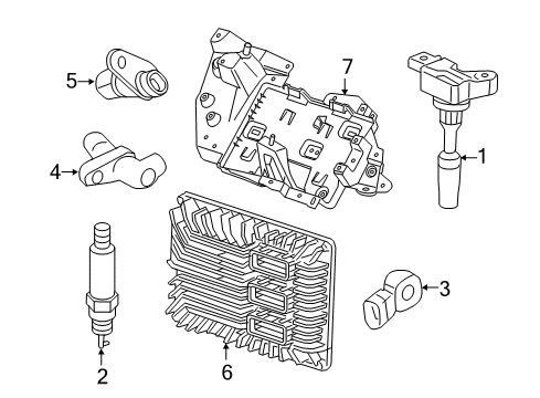 2019 Chevy Camaro Ignition System Diagram 2 - Thumbnail