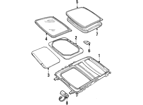 1986 Chevy Caprice Sunroof Diagram