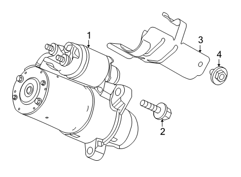 2014 GMC Terrain Starter Diagram 2 - Thumbnail