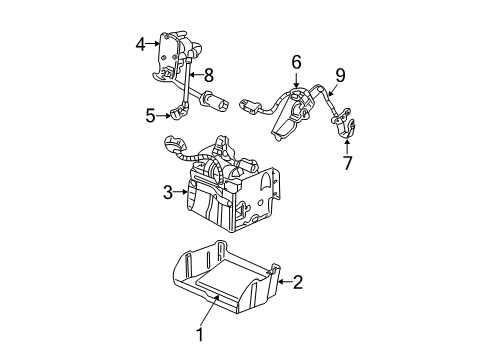 2006 Chevy Suburban 2500 Ride Control Components Diagram