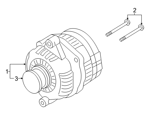 2009 Chevy Aveo5 Alternator Diagram 2 - Thumbnail