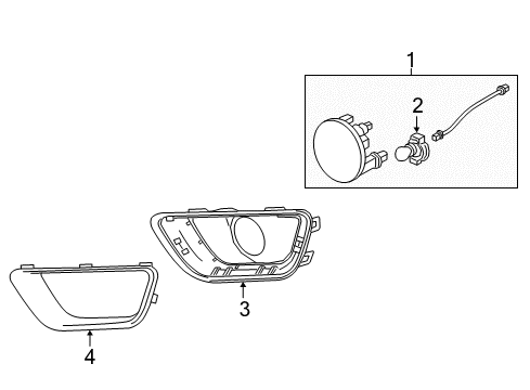 2019 Chevy Colorado Fog Lamps Diagram