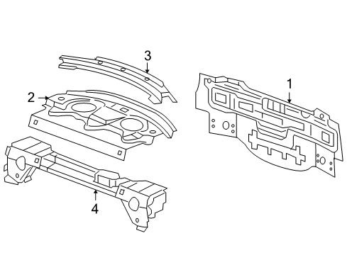 2007 Pontiac G6 Rear Body Diagram 3 - Thumbnail