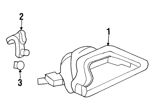2001 Chevy Lumina High Mount Lamps Diagram