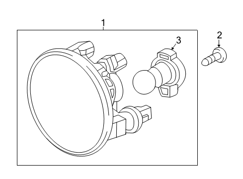 2022 Chevy Spark Bulbs Diagram 2 - Thumbnail