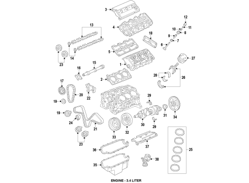 1991 Chevy Lumina Engine Parts Diagram 2 - Thumbnail