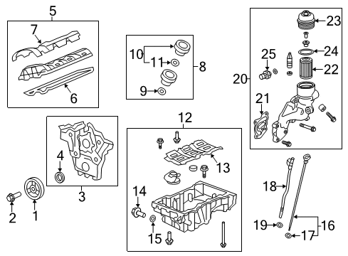 2015 Cadillac CTS Filters Diagram 5 - Thumbnail