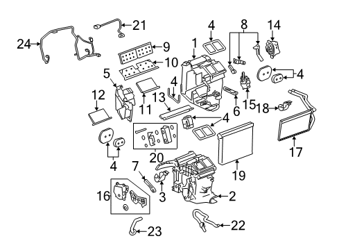 2012 Cadillac CTS Air Conditioner Diagram 7 - Thumbnail