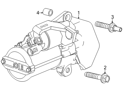 2024 Buick Envista Starter Diagram