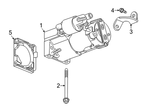 2025 Chevy Corvette Starter Diagram