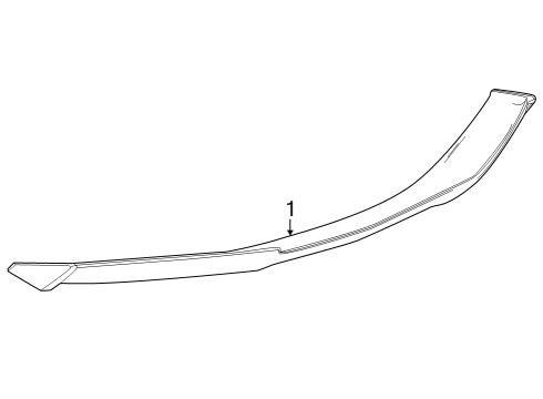 2024 Chevy Corvette Spoiler Diagram 4 - Thumbnail