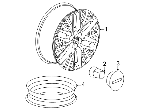 2025 GMC Acadia Wheels Diagram 3 - Thumbnail