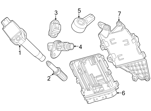 2025 Chevy Corvette Ignition System Diagram 3 - Thumbnail