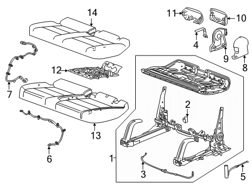 2024 GMC Sierra EV Heated Seats Diagram 7 - Thumbnail