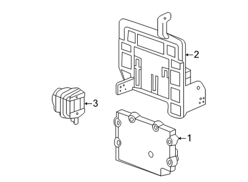 2023 Cadillac XT5 Electrical Components Diagram 2 - Thumbnail