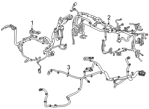 2024 Chevy Blazer EV Wiring Harness Diagram