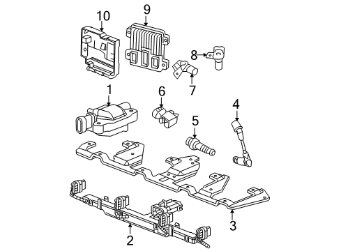 2007 Cadillac CTS Ignition System Diagram 2 - Thumbnail
