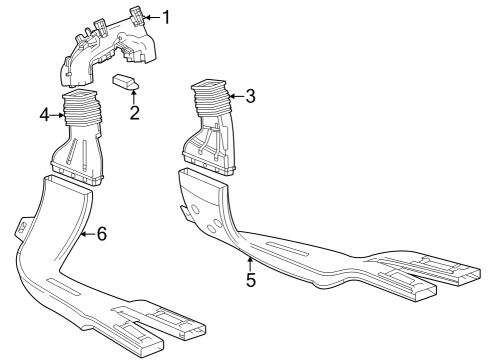 2025 Buick Encore GX Ducts Diagram 3 - Thumbnail