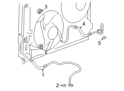 2009 Saturn Vue Trans Oil Cooler Diagram 2 - Thumbnail