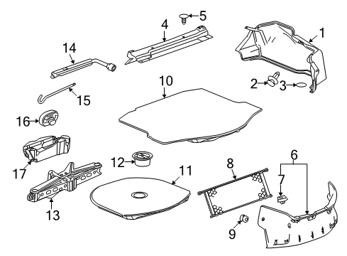 2011 Chevy Camaro Wrench Diagram for 22787726