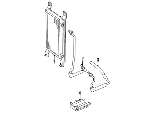 1998 Chevy Lumina Trans Oil Cooler Diagram 2 - Thumbnail