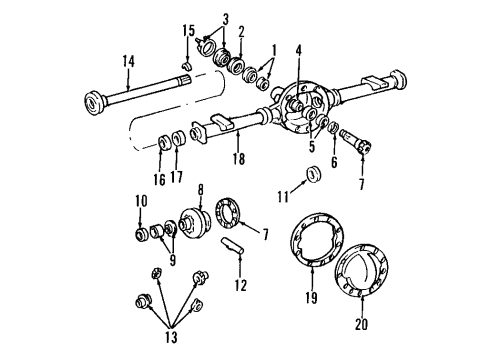2012 Chevy Colorado Rear Propeller Shaft Diagram