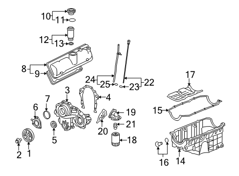2010 Chevy Malibu Engine Parts Diagram 3 - Thumbnail