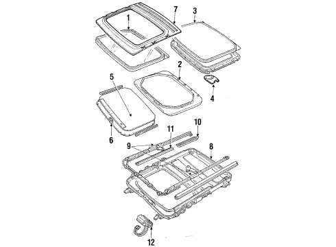 1984 Buick Electra Sunroof Diagram